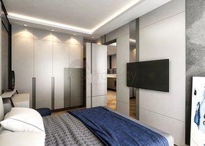 مجمع سكني في المرحلة النهائية من البناء في لارا