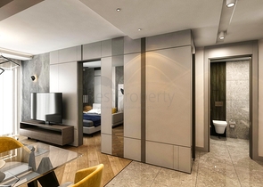 مجمع سكني في المرحلة النهائية من البناء في لارا