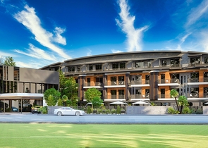 مجمع سكني في المرحلة النهائية من البناء في لارا