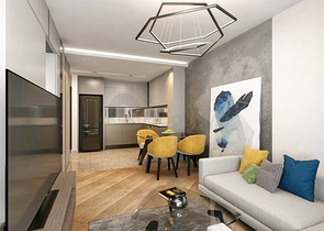 مجمع سكني في المرحلة النهائية من البناء في لارا