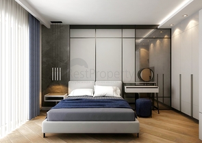 مجمع سكني في المرحلة النهائية من البناء في لارا