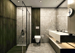 مجمع سكني في المرحلة النهائية من البناء في لارا