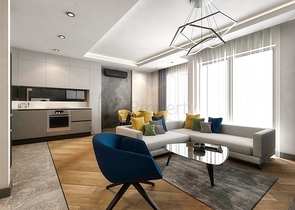 مجمع سكني في المرحلة النهائية من البناء في لارا