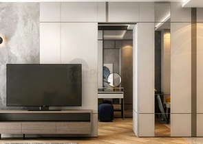 مجمع سكني في المرحلة النهائية من البناء في لارا