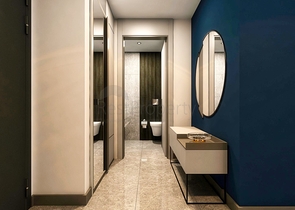 مجمع سكني في المرحلة النهائية من البناء في لارا