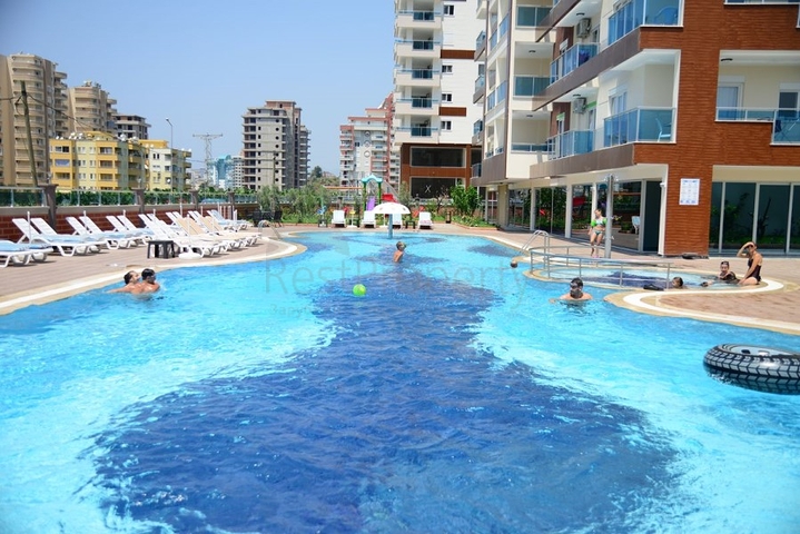 شقة 2 غرفة وصالة -مع الاثاث- ضمن مجمع فاخر - في مهموتلار / الانيا 