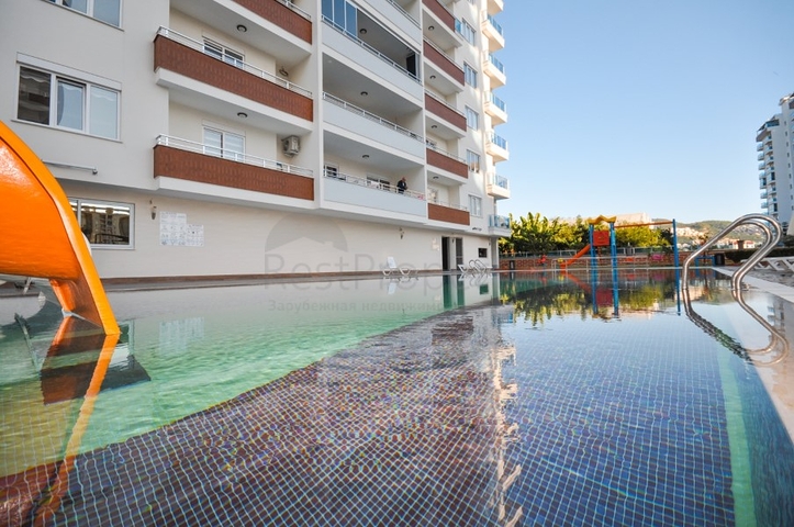 شقة غرفة وصالة -مفروشة -ضمن مجمع يضم كافة الخدمات - مهموتلار /الانيا 