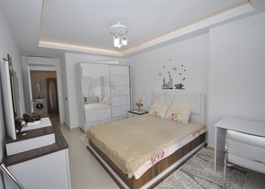 شقة غرفة وصالة -مفروشة -ضمن مجمع يضم كافة الخدمات - مهموتلار /الانيا 