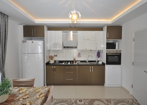 شقة غرفة وصالة -مفروشة -ضمن مجمع يضم كافة الخدمات - مهموتلار /الانيا 