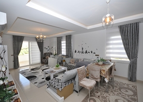 شقة غرفة وصالة -مفروشة -ضمن مجمع يضم كافة الخدمات - مهموتلار /الانيا 