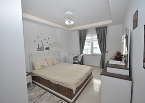 شقة غرفة وصالة -مفروشة -ضمن مجمع يضم كافة الخدمات - مهموتلار /الانيا 