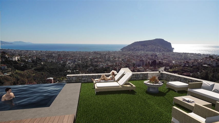 اطلالة بحر - فلل فاخرة في مركز الانيا 