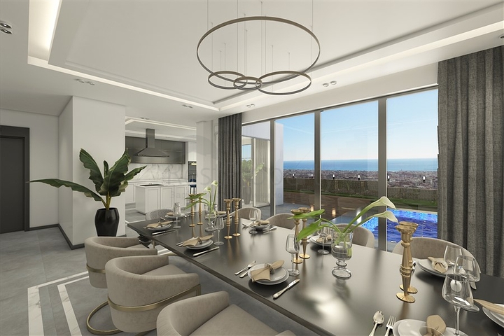 اطلالة بحر - فلل فاخرة في مركز الانيا 