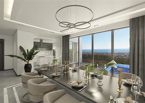 اطلالة بحر - فلل فاخرة في مركز الانيا 