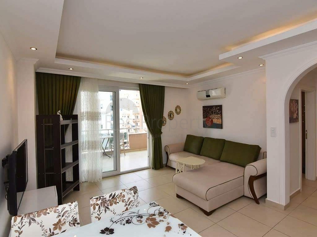 سعر مناسب - قريب من البحر والاسواق -شقة غرفة وصالة مفروشة - في مهموتلار / الانيا 