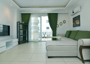 سعر مناسب - قريب من البحر والاسواق -شقة غرفة وصالة مفروشة - في مهموتلار / الانيا 