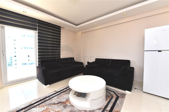 شقة انيقة - بالكون واسع - اطلالة مفتوحة -تصميم غرفة وصالة -في مهموتلار / الانيا 