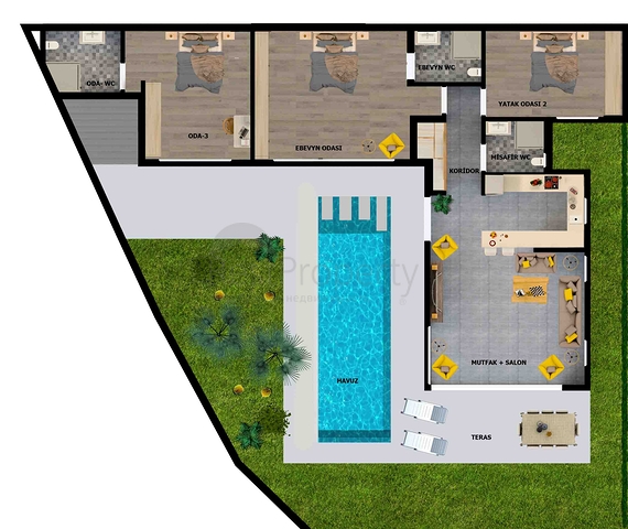 فلل فاخرة- في بودروم 