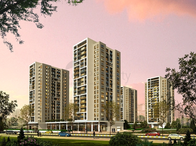 شقق عائلية - غرفتين وصالة او ثلاث غرف وصالة -مجمع سكني -في بيلك دوزو /اسطنبول 