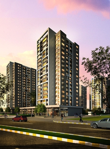 شقق عائلية - غرفتين وصالة او ثلاث غرف وصالة -مجمع سكني -في بيلك دوزو /اسطنبول 