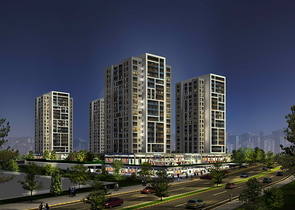 شقق عائلية - غرفتين وصالة او ثلاث غرف وصالة -مجمع سكني -في بيلك دوزو /اسطنبول 