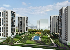 شقق عائلية - غرفتين وصالة او ثلاث غرف وصالة -مجمع سكني -في بيلك دوزو /اسطنبول 