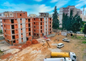 شقق فسيحة 2 + 1 قيد الإنشاء في مراد باشا أنطاليا