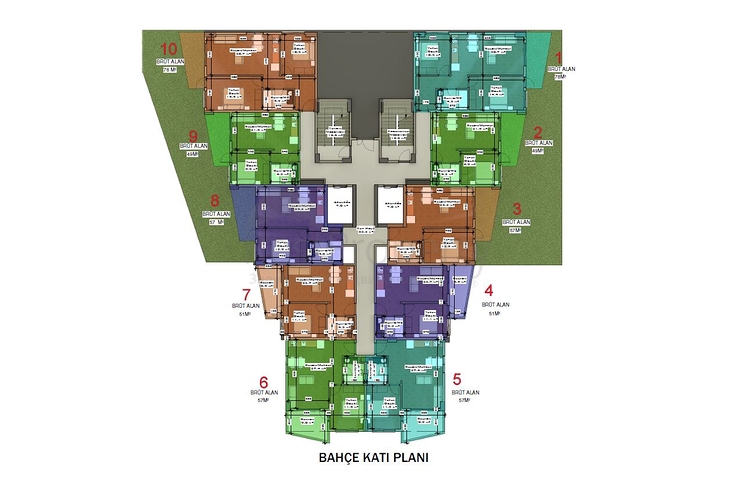 بالتقسيط دون فوائد -شقق ضمن مجمع سكني قيد الانشاء -في افسلار / الانيا 