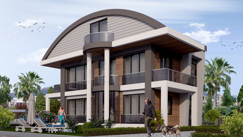 فلل 4 + 1 مع مسبح خاص في قادرية بيليك