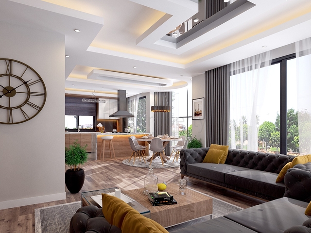 فلل 4 + 1 مع مسبح خاص في قادرية بيليك