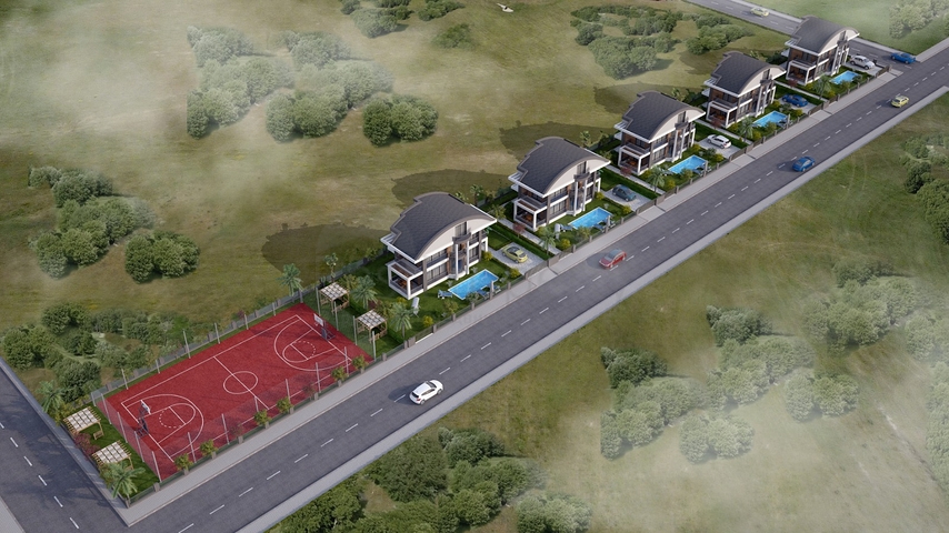 فلل 4 + 1 مع مسبح خاص في قادرية بيليك