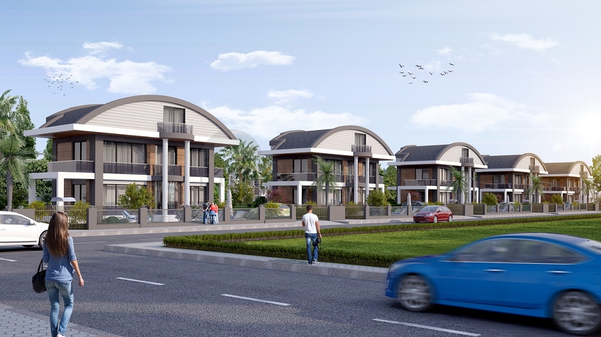 فلل 4 + 1 مع مسبح خاص في قادرية بيليك