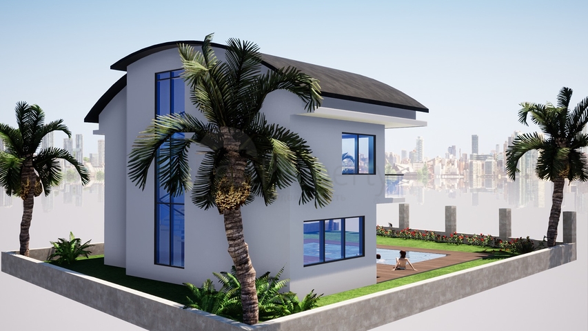 فيلا منفصلة 4 + 1 مع مسبح خاص في بيليك