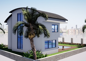 فيلا منفصلة 4 + 1 مع مسبح خاص في بيليك