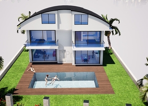 فيلا منفصلة 4 + 1 مع مسبح خاص في بيليك