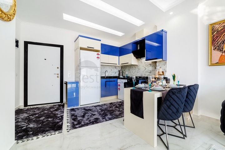 شقق حديثة - غرفة وصالة - مفروشة في مهموتلار / الانيا 