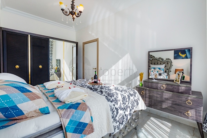 شقق حديثة - غرفة وصالة - مفروشة في مهموتلار / الانيا 