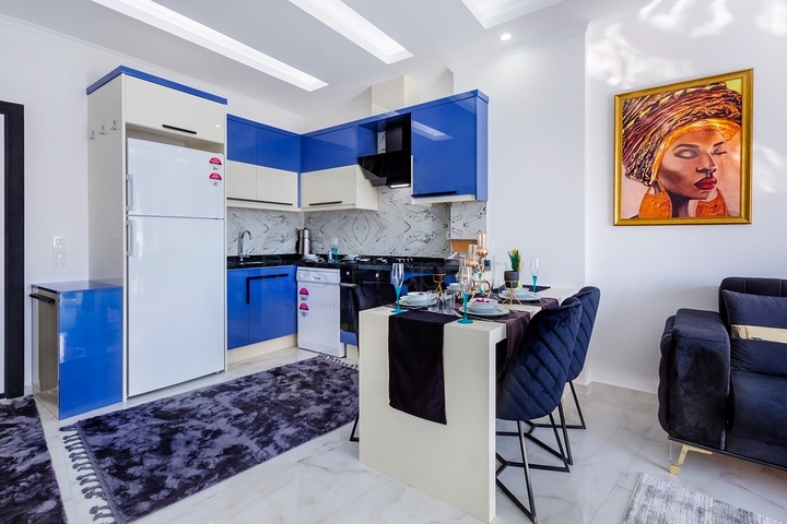 شقق حديثة - غرفة وصالة - مفروشة في مهموتلار / الانيا 