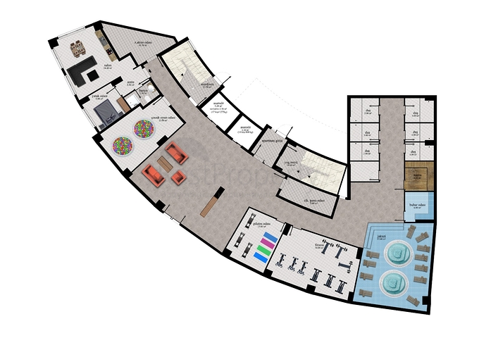 شقق حديثة - غرفة وصالة - مفروشة في مهموتلار / الانيا 