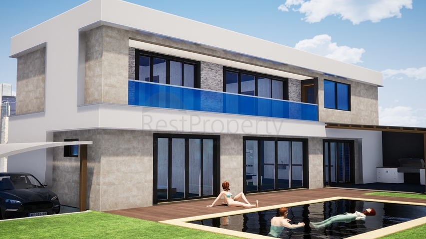 فيلا فسيحة 4 + 1 مع مسبح خاص في بيليك