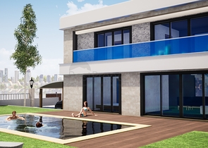 فيلا فسيحة 4 + 1 مع مسبح خاص في بيليك