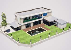 فيلا فسيحة 4 + 1 مع مسبح خاص في بيليك