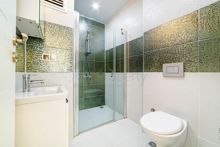 موقع مميز - تراس واسع - 3 غرف وصالة مفروشة - في مهموتلار / الانيا 