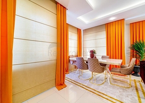 موقع مميز - تراس واسع - 3 غرف وصالة مفروشة - في مهموتلار / الانيا 