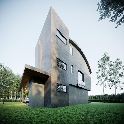 فلل 4 + 1 في المرحلة النهائية من البناء في انطاليا