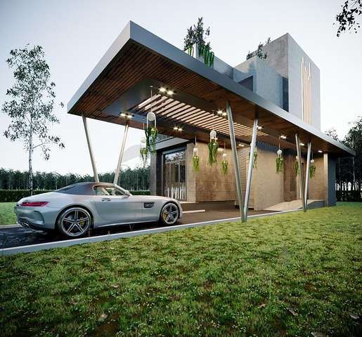 فلل 4 + 1 في المرحلة النهائية من البناء في انطاليا