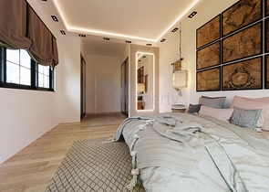 فلل 4 + 1 في المرحلة النهائية من البناء في انطاليا