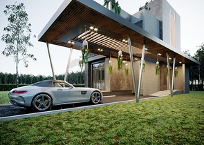 فلل 4 + 1 في المرحلة النهائية من البناء في انطاليا