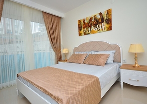 مجمع فاخر - شقة عائلية انيقة -2 غرفة وصالة -في كارجي جاك / الانيا