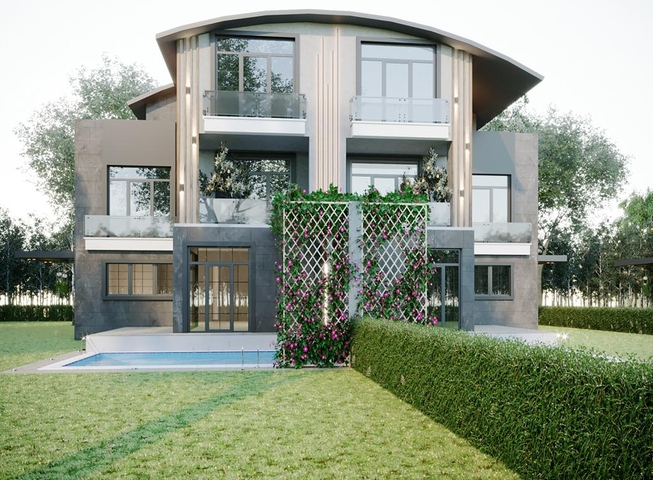 فلل 4 + 1 مع مسبح خاص في قادرية بيليك